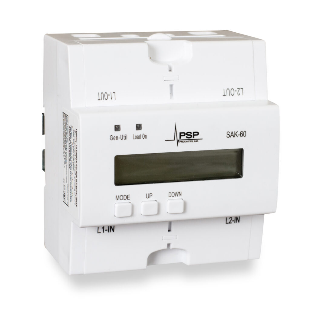 SAK-60 120/240 Volt 60 Amp Latching Mechanically Held Double Pole Relay