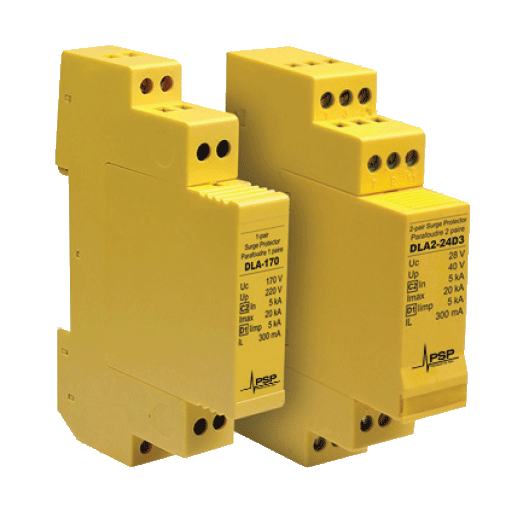 Din Rail In-Line Data Surge Devices